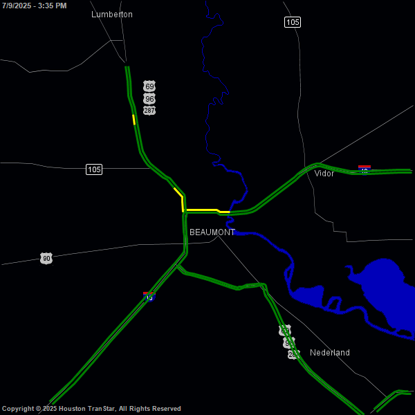 Transtar Road Closures Map Houston Transtar - Traffic Map