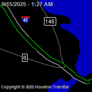 Galveston Traffic Map