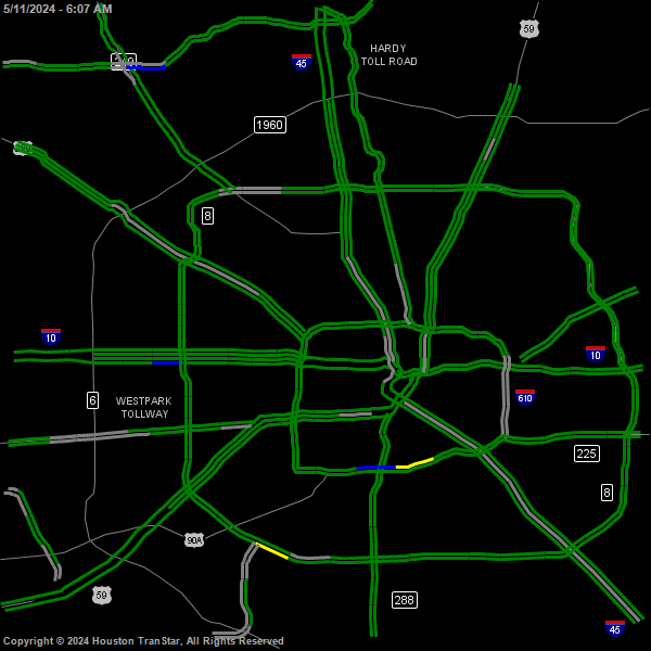 houston rush hour traffic map Houston Traffic Information About Houston houston rush hour traffic map