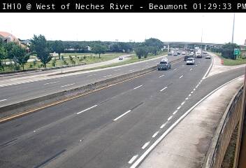 IH-10 West of the Neches River in Beaumont, FACING Unknown