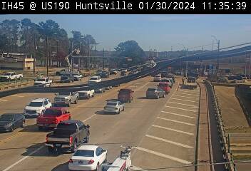 IH-45 at US-190 in Huntsville, FACING Unknown
