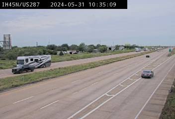IH-45 at US-287 South of Ennis, FACING Unknown