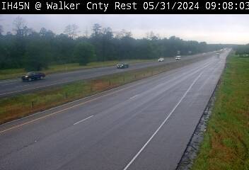 IH-45 at Walker County Rest Area North of Huntsville, FACING Unknown