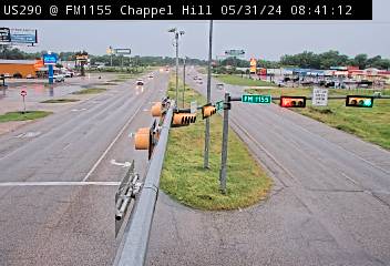 US-290 at FM-1155 in Chappell Hill, FACING Unknown