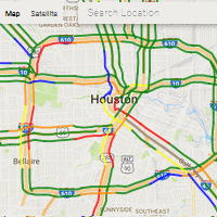 Houston Transtar Traffic Map Features