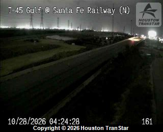 IH-45 Gulf @ Sante Fe Railway (N)
